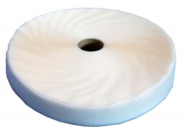 Velcro à coudre au ml - Largeur 20, 25, 50mm - Blanc